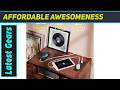 MULEJYBO Record Player Stand: Vintage Style Meets Modern Tech!