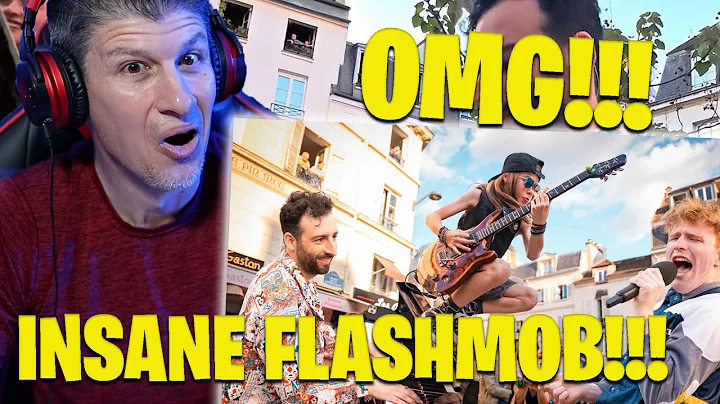 The most INSANE Bohemian Rhapsody Flashmob you will ever see!! REACTION