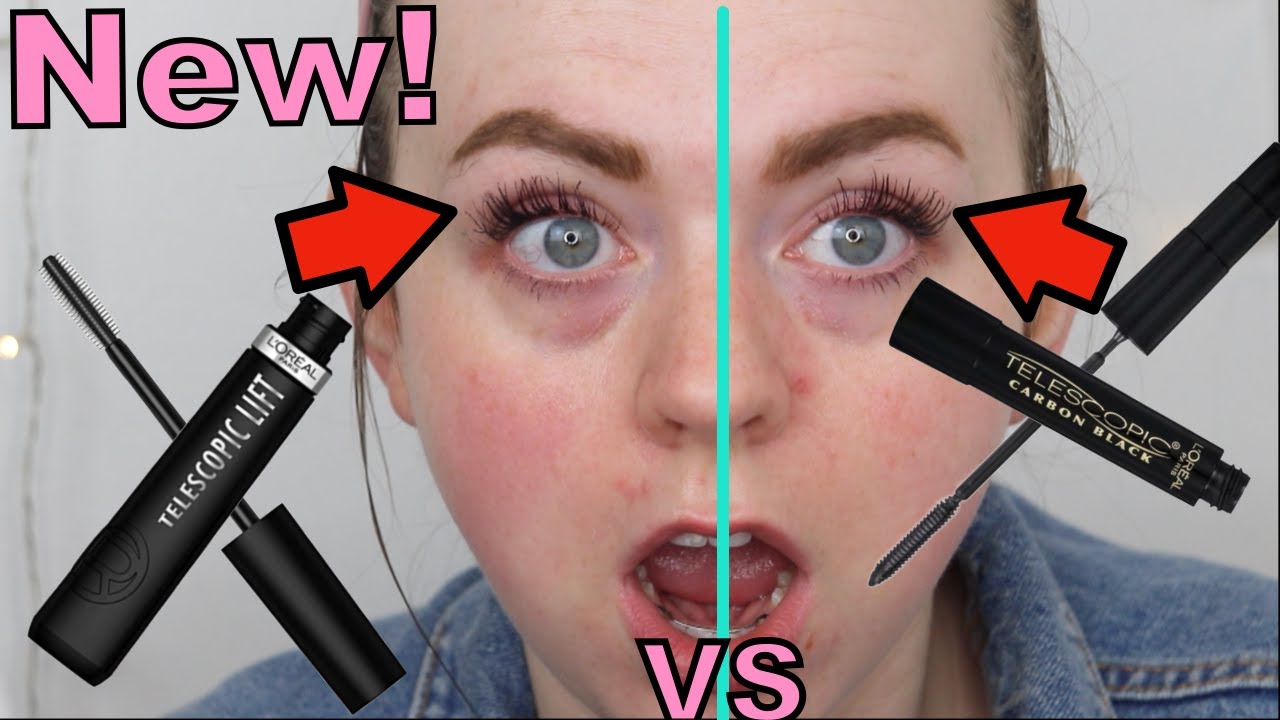 L'Oreal Lift Mascara VS Original L'Oreal Telescopic Mascara! YouTube