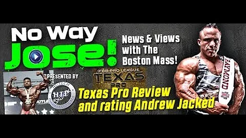 Texas Pro Review with Jose Raymond & Ron Harris  No Way, Jose Special