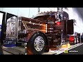 2005 Peterbilt 379 Custom Show Truck by Entreprise PJF - Exterior Interior Walkaround - 2021 Expocam