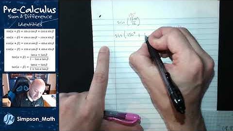 Sum & Difference Identities