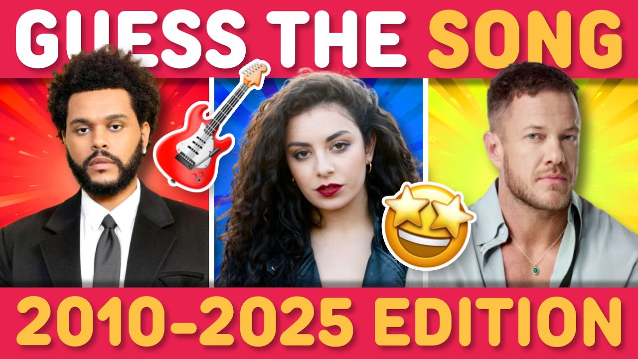 GUESS THE SONG 2010-2025 🎤 40 HIT SONGS | Music Quiz