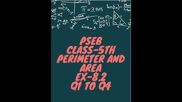 CLASS-5th || PSEB || CH-8 || EX-8.2 || Q1 to Q4