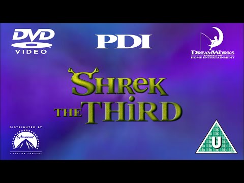 Opening to Shrek the Third UK DVD (2007)