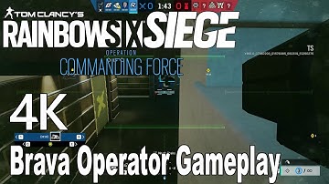 Rainbow Six Siege - Brava New Operator Gameplay 4K