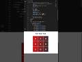 Html coding || Tic-Tac-Toe  #html #css #game