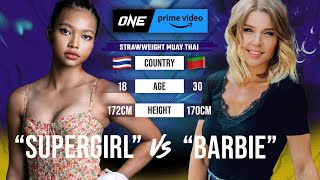 RAZOR-CLOSE Muay Thai War 🤯 Supergirl vs. Ekaterina Vandaryeva