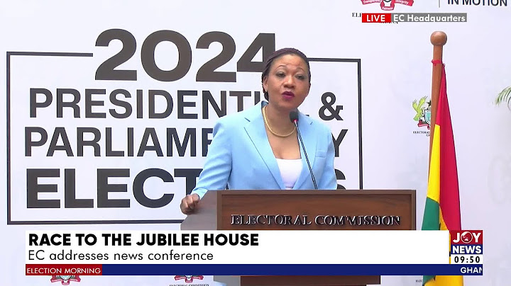 EC Chairperson Jean Mensa: 'Security is Not Our Role, But We Will Ensure Transparency'