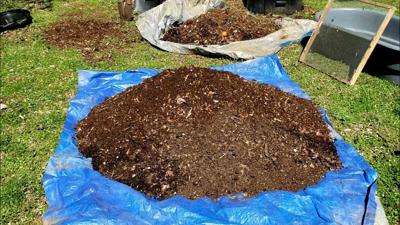 Earth Machine compost bin 2 years later YouTube