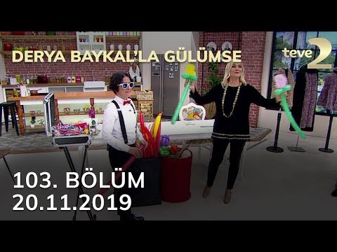 Derya Baykal'la Gülümse 103. Bölüm - 20 Kasım 2019 FULL BÖLÜM İZLE!