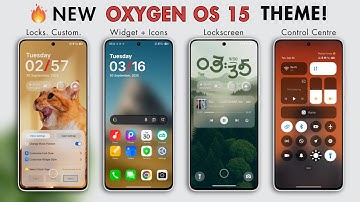 New Oxygen OS 15 Theme Look on Xiaomi, Redmi & Poco Phones!⚡