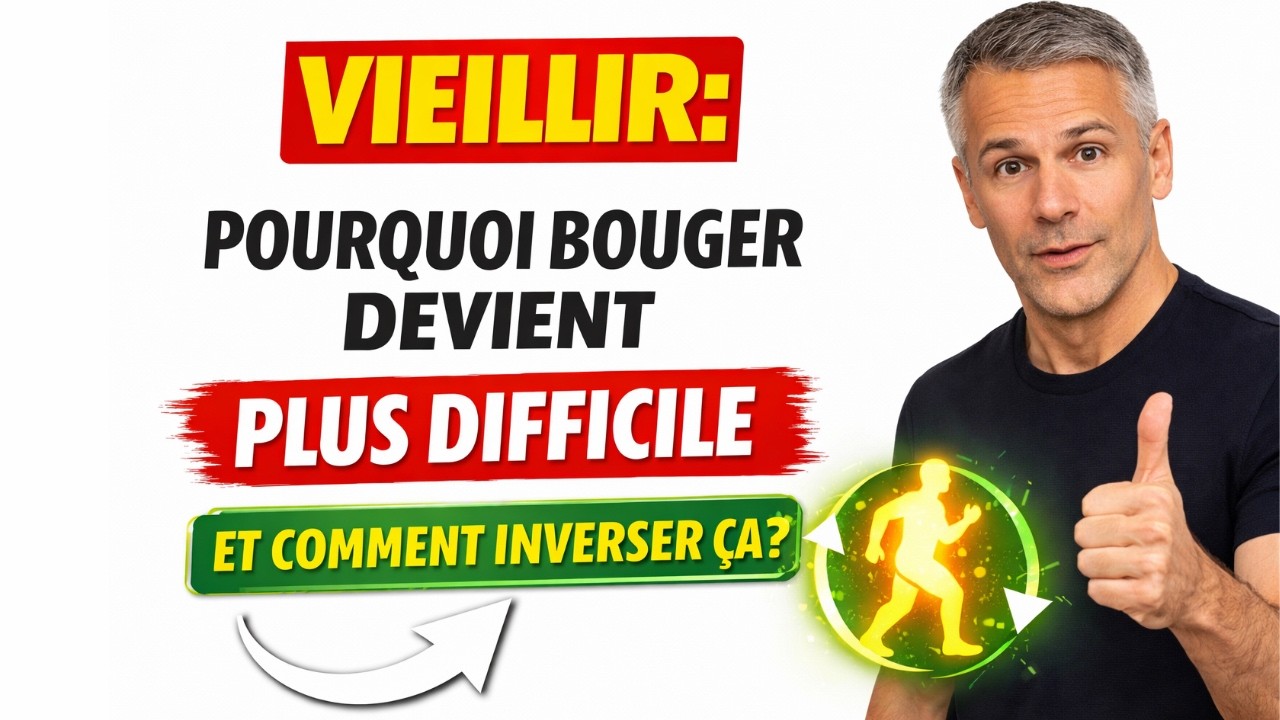 Vieillir : pourquoi bouger devient plus difficile (et comment inverser ça)