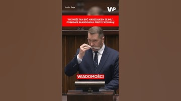 "To są fakty historyczne!". Czarnek punktował Czarzastego, który został nowym marszałkiem Sejmu