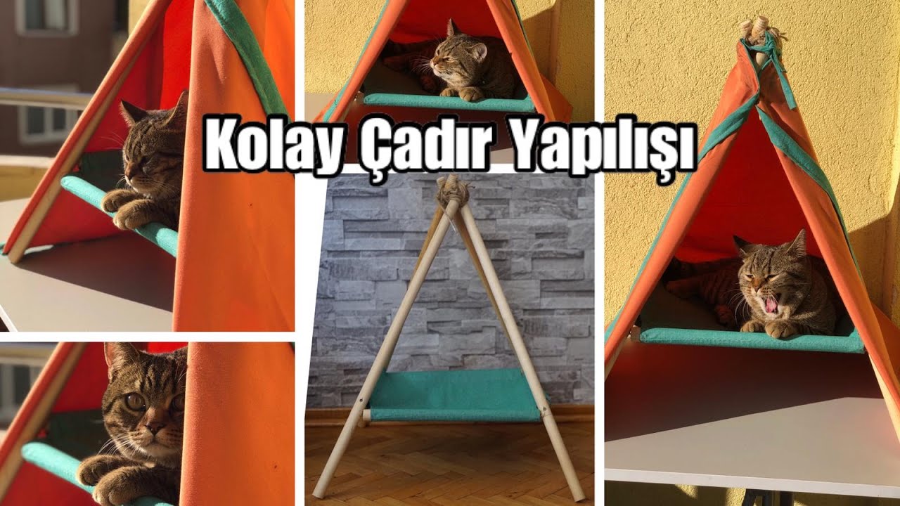 evde kolay cadir yapilisi kendin yap diy youtube