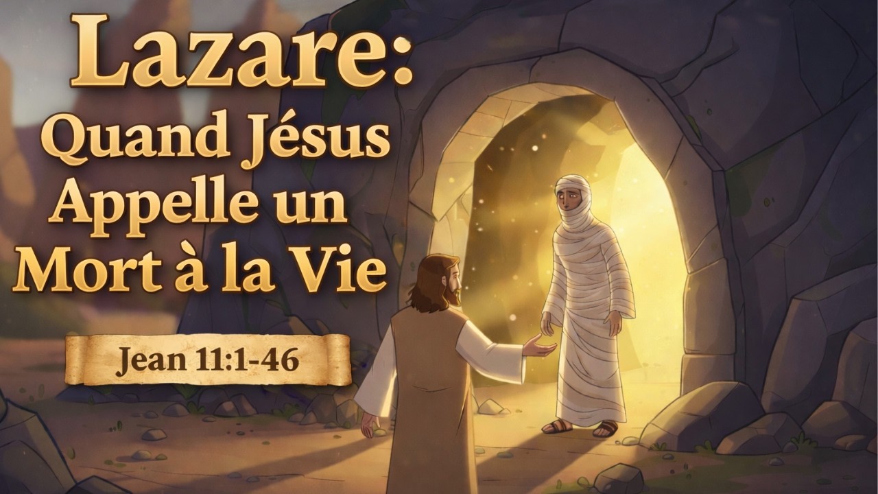 Lazare : Quand Jésus Appelle un Mort à la Vie | Histoire Biblique Inspirante