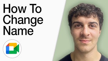 How To Change Name In Google Meet (Full 2025 Guide)