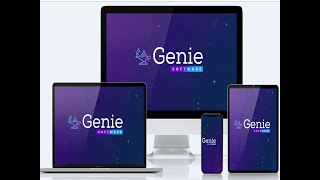 genie review bonuses 4 in 1 multi channel traffic app includes sms email social messenger in 1 click screenshot 2