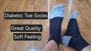 REVIEW - Diabetic Toe Socks That Feel Soft