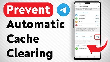 How To Prevent Automatic Cache Clearing In Telegram - Full Guide