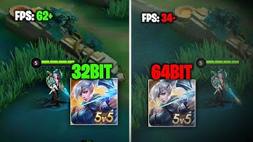 Most Optimized Version of 32bit MLBB | Support Low - end Devices | Improved in-game FPS