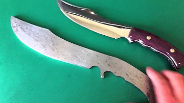 Custom Hand-made Knife / Custom Knife Making - The "Boo Boo" Sheffield England