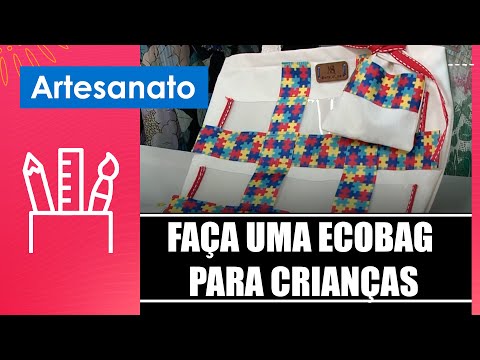 Aprenda a fazer uma ecobag para crianças com a artesã Maria Angela – 03/10/24