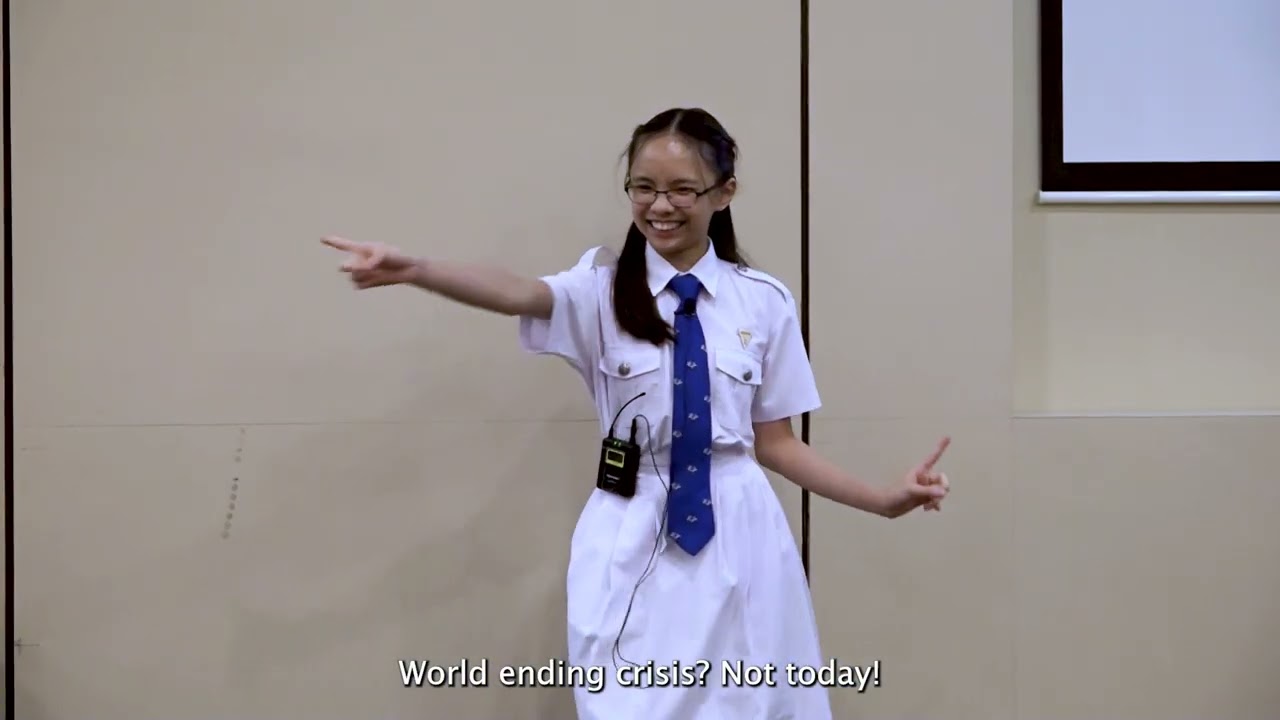 11th Place Winner, 2024 Secondary - National Public Speaking Competition | Audrey Tan, Chung Cheng
