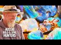 Pete and Sam Find Colourful Opals Using a Homemade Steen Machine | Outback Opal Hunters