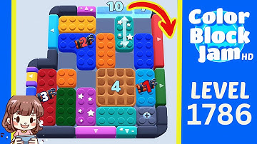 Color Block Jam Level 917 (1786) Solution Walkthrough