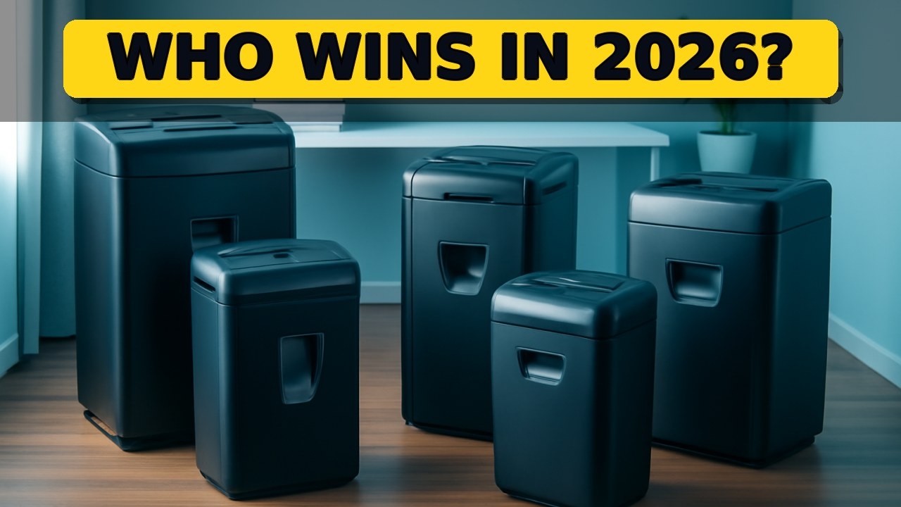 Top 5 Best Paper Shredders 2026 - Secure Your Privacy with Ease