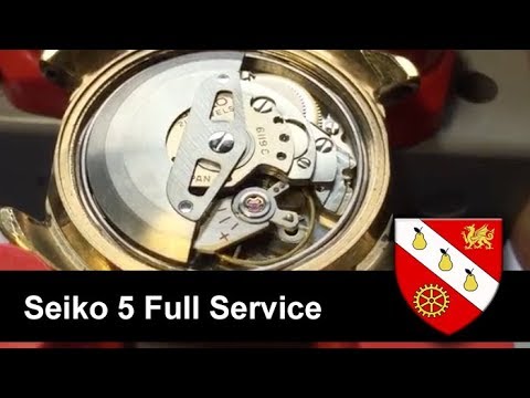 Seiko Watch Repair - Seiko 5 with 6119c Movement - YouTube