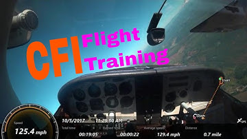 CFI Student Flight Training | Cessna 182 RG | Lazy Eights & Stalls