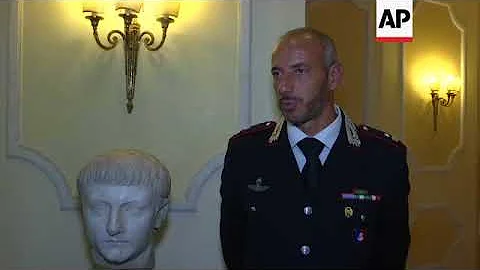 First century marble head returned to Italy by US