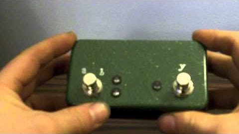 homemade A/B/Y and looper