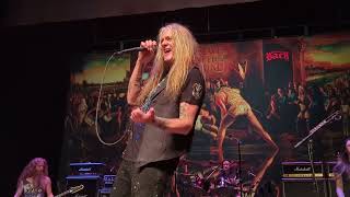 SEBASTIAN BACH "Can't Stand the Heartache" (Skid Row song)  Packard Music Hall  Warren Ohio  5-17-24