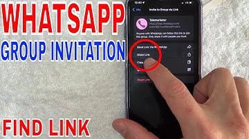 ✅ How To Find WhatsApp Group Invitation Link 🔴