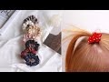 DIY Mini Scrunchies/en tan solo minutos/