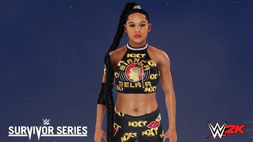 WWE 2K20 - Bianca Belair Survivor Series 2019 Attire (Tutorial)