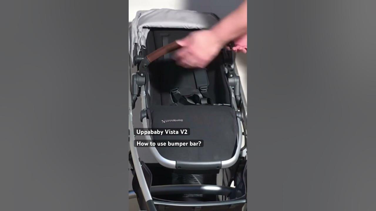 Uppababy Vista V2 How to Use the Bumper Bar YouTube