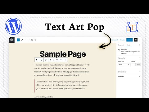 How To Add DROP CAPS On WordPress Letter Focus