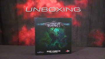 Deep Madness Unboxing - Rise of Dagon Expansion