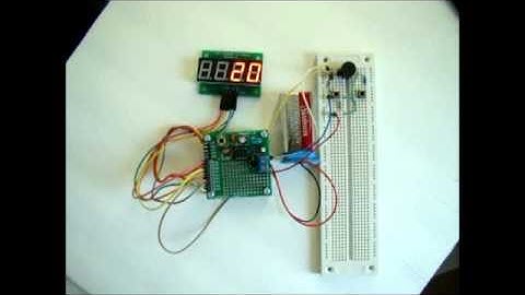 0-9999 seconds timer using PIC12F683