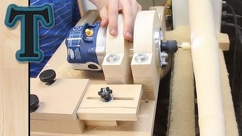 Router Lathe Duplicator Version 2 (Intro Video)