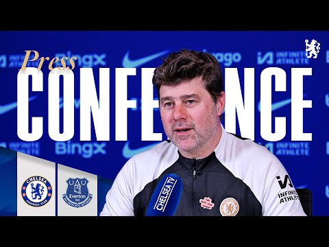 POCHETTINO | Chelsea vs Everton Press Conference | Pre-match | 12/04/24 | Chelsea FC