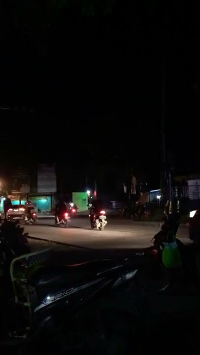 Mentahan video dijalan malam hari #shorts