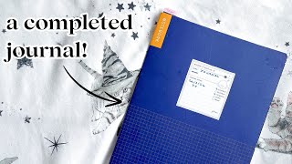 completed hobonichi journal flipthrough! 💫 a5 hobonichi memo pad