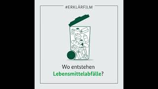 Erklärfilm Wo Enstehen Lebensmittelabfälle?