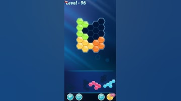 BLOCK! Hexa Puzzle! Rookie Level 96 (Rotate) - Lösung Solution Walkthrough