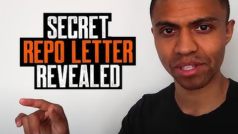 SECRET REPO LETTER REVEALED || HOW TO REMOVE REPO || SPECIAL 623 METHOD LETTER || REMOVE COLLECTIONS